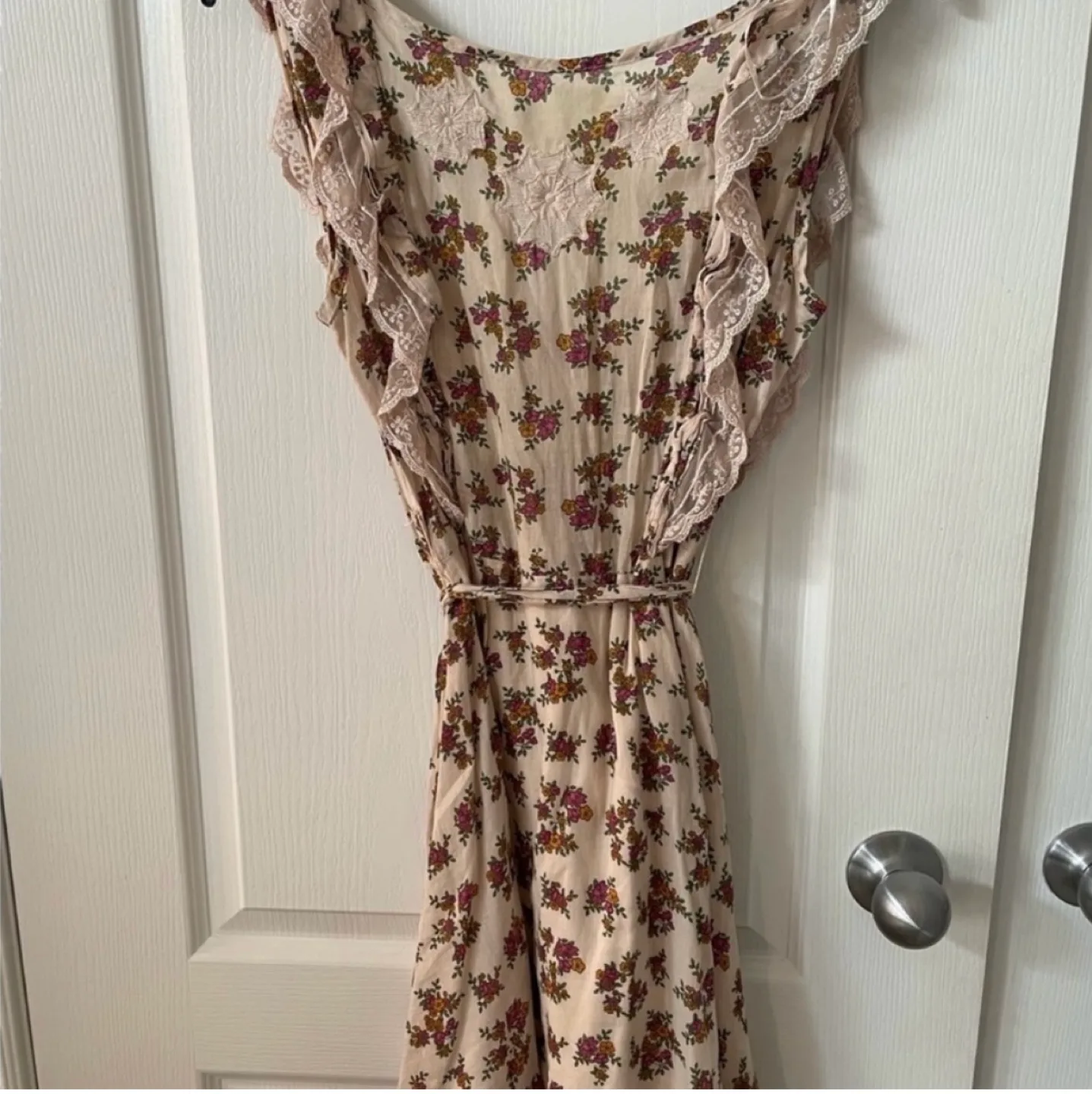 Zara floral mini dress image indicator(3)