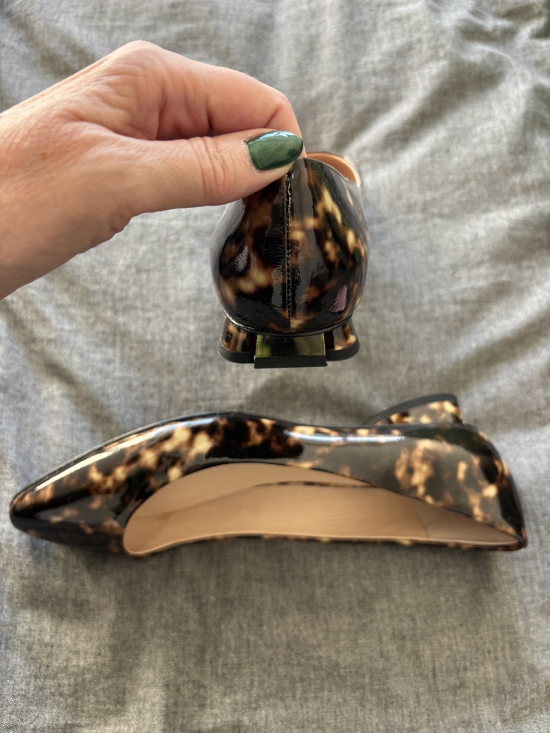 Kate Spade New York Tortoiseshell Flats, Size 8M - photo 3