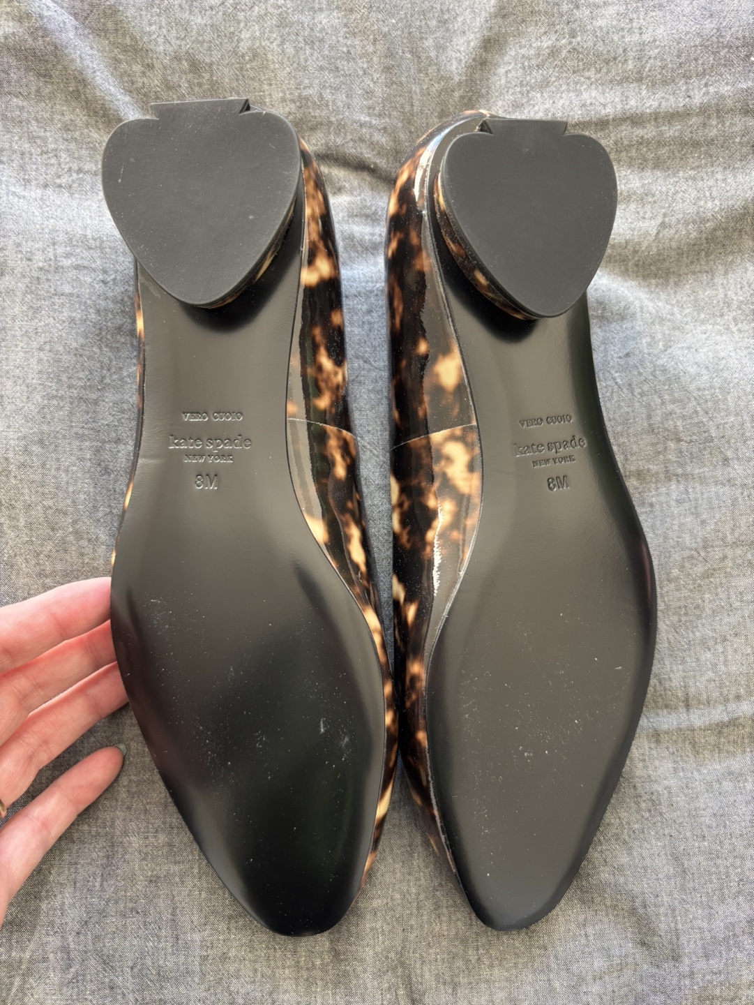 Kate Spade New York Tortoiseshell Flats, Size 8M - photo 4