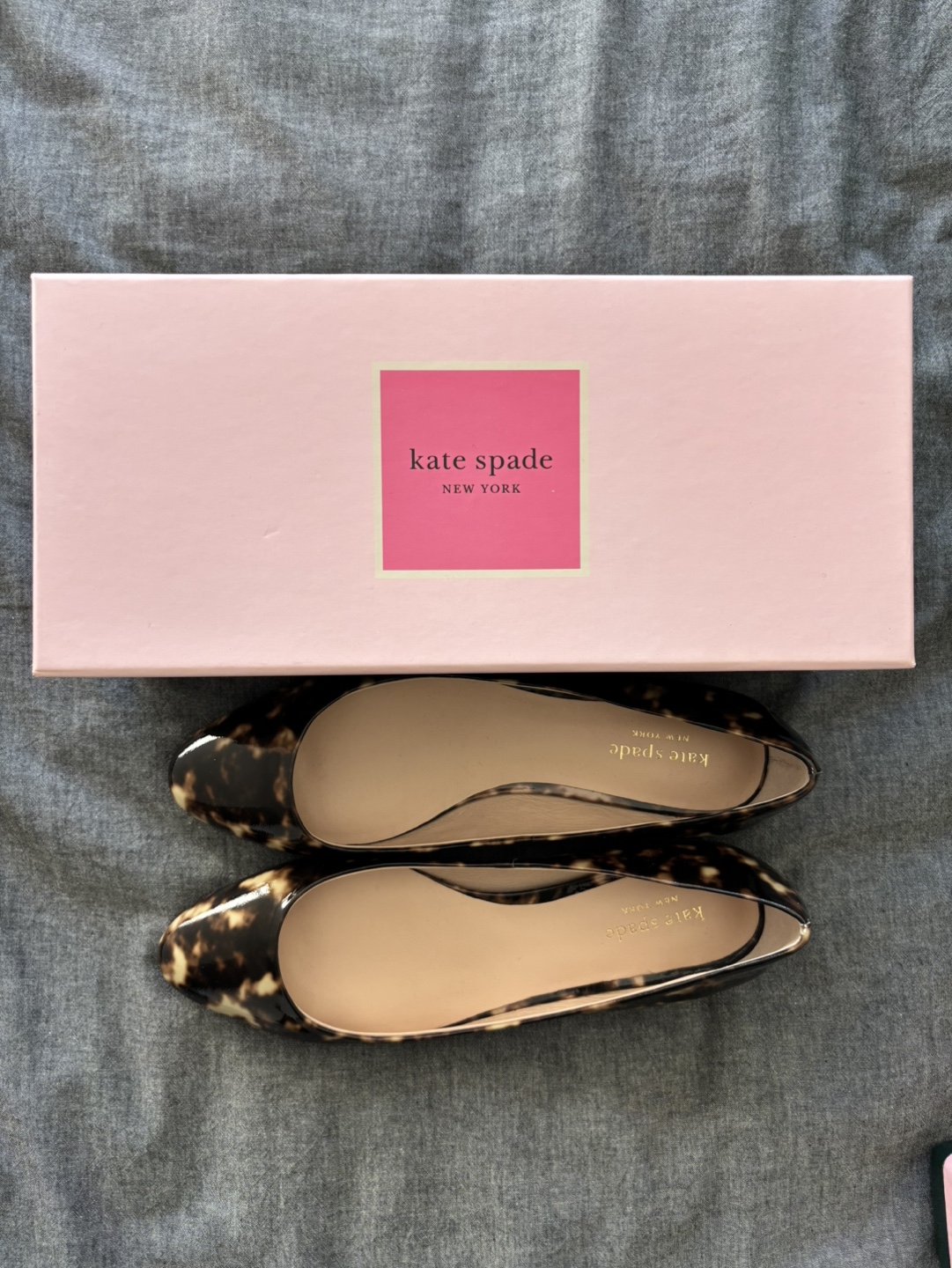Kate Spade New York Tortoiseshell Flats, Size 8M - photo 5