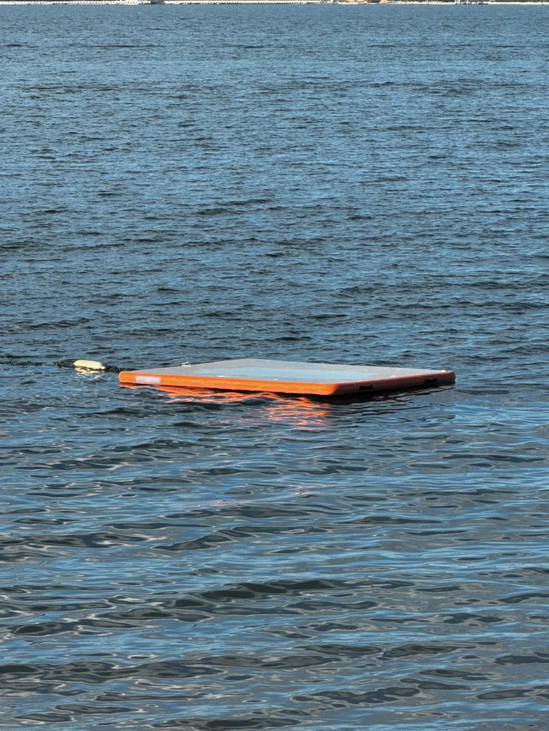 Mission inflatable floating mat, with pump and carry bag image indicator(7)