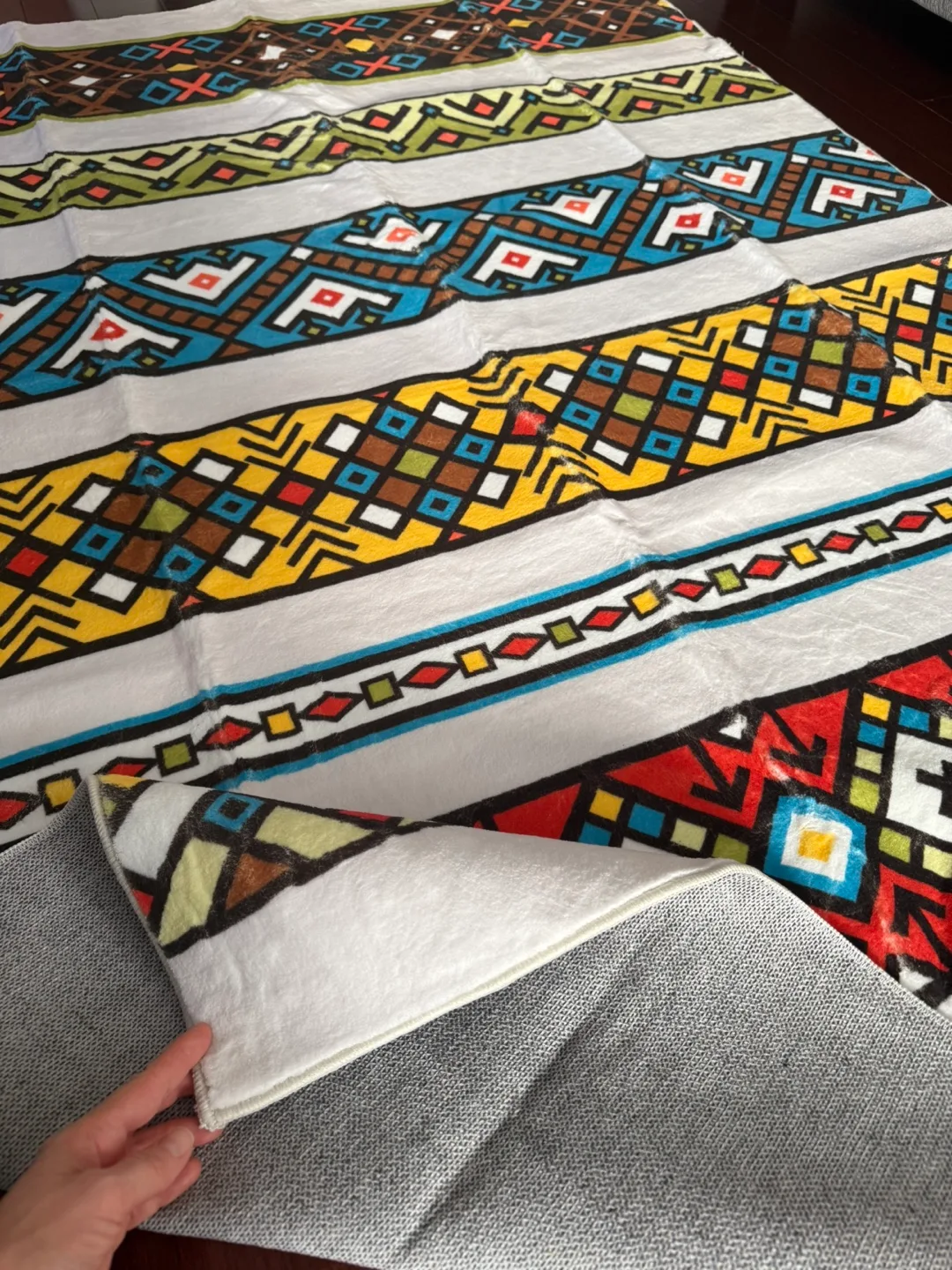 Brand New! RERE LIFE Geometric Area Rug Soft image indicator(2)