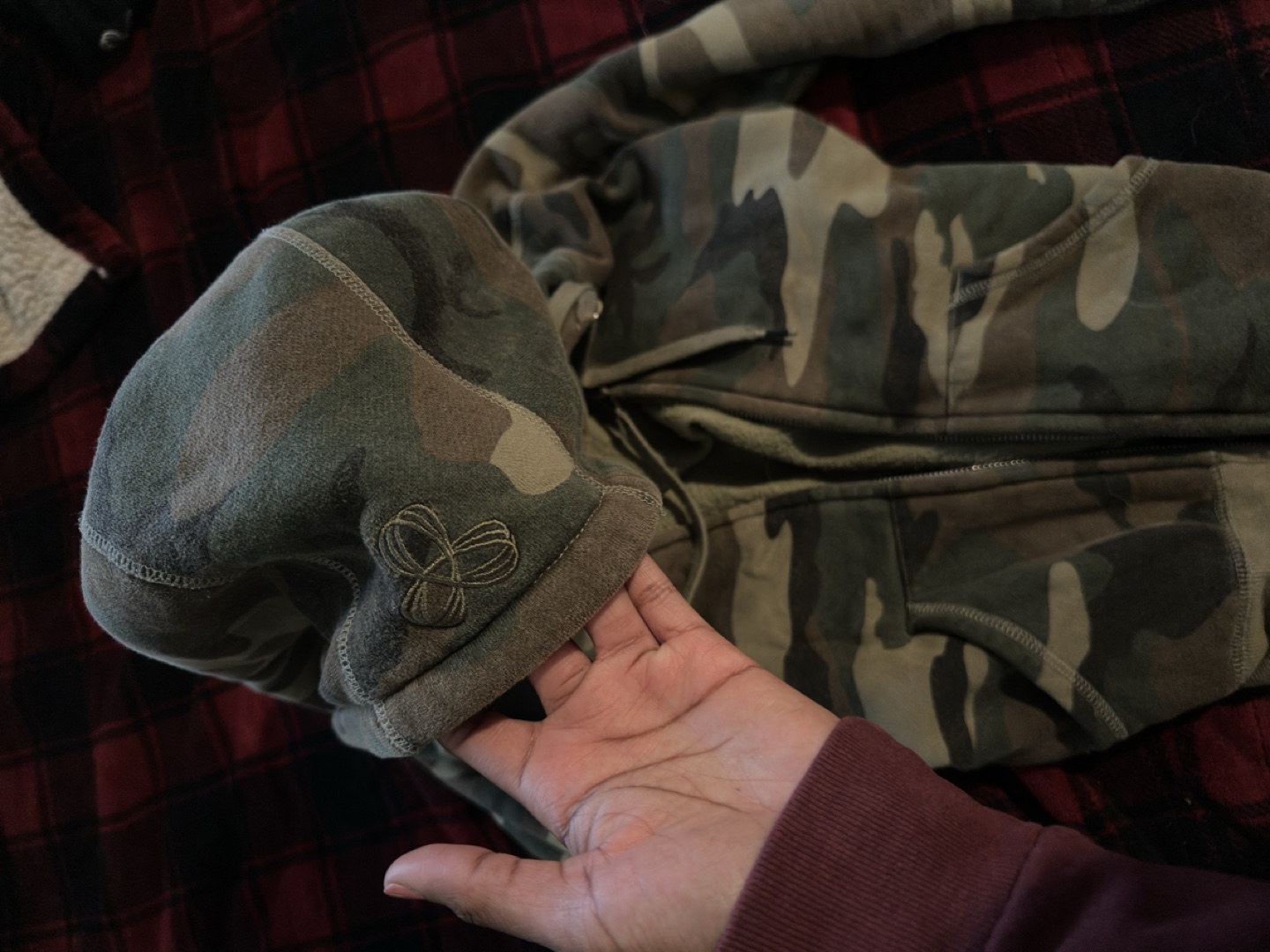 TNA Camo Zip-Up Hoodie - photo 3