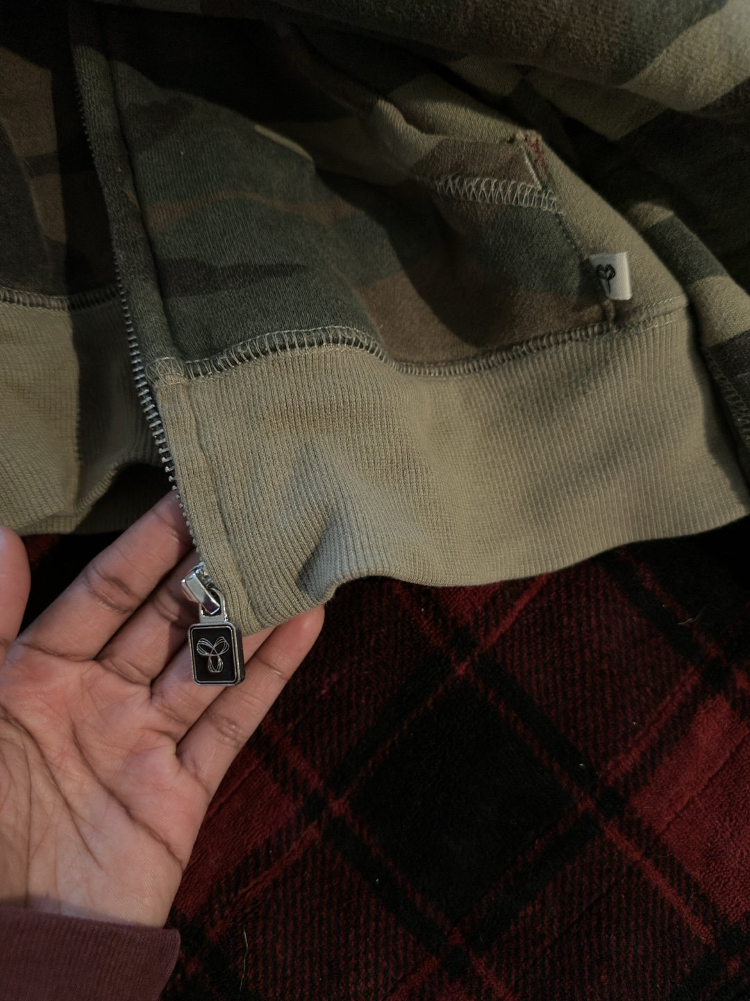 TNA Camo Zip-Up Hoodie - photo 4