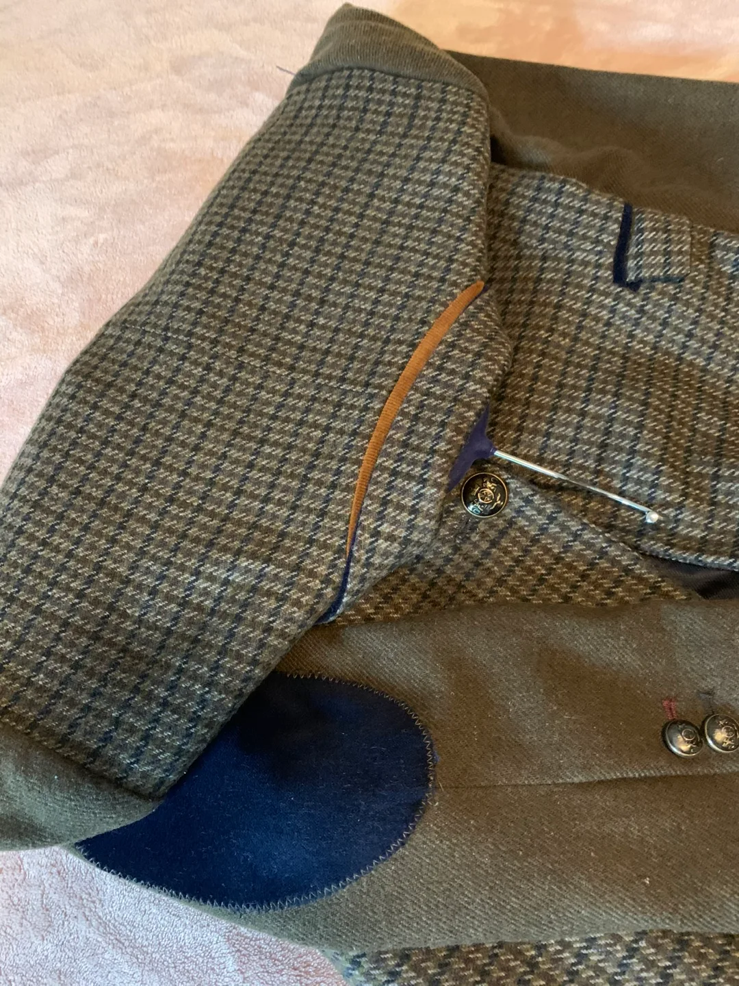 Zara Basic Houndstooth Blazer image indicator(3)