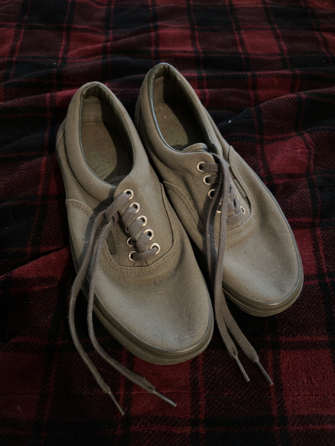 Vans Era Unisex Sneakers - Olive Green