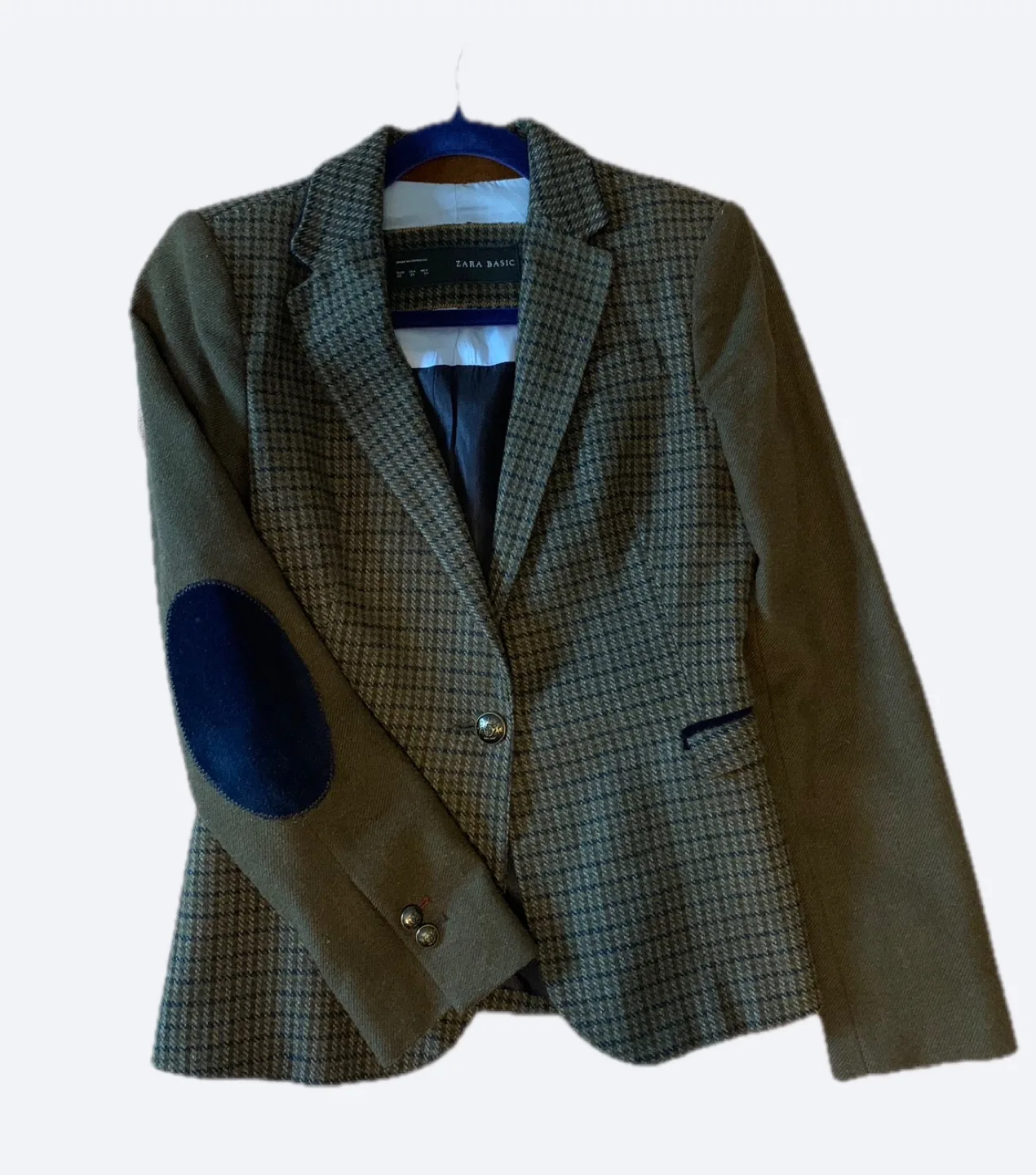 Zara Basic Houndstooth Blazer image indicator(5)