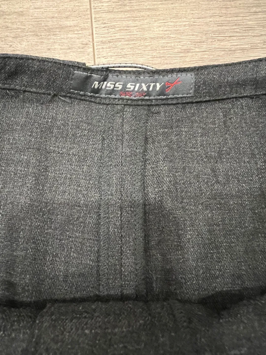 Miss Sixty charcoal grey pencil skirt image indicator(6)