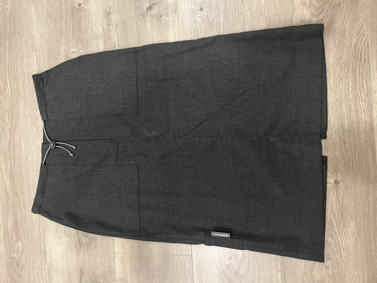 Miss Sixty charcoal grey pencil skirt image indicator(9)