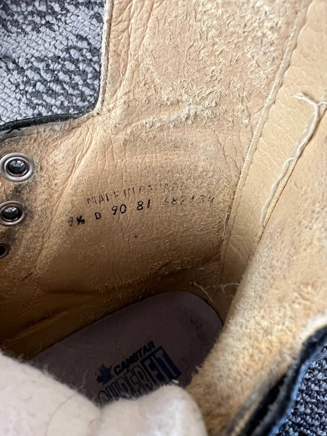 Vintage Men’s Bauer Professional 92 Hockey Skates, size 9.5D image indicator(6)