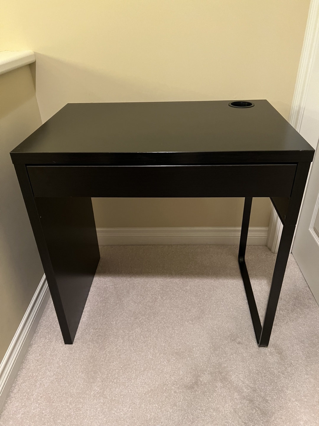 Pair of IKEA MICKE Black Desk Tables - $90 for two - photo 3