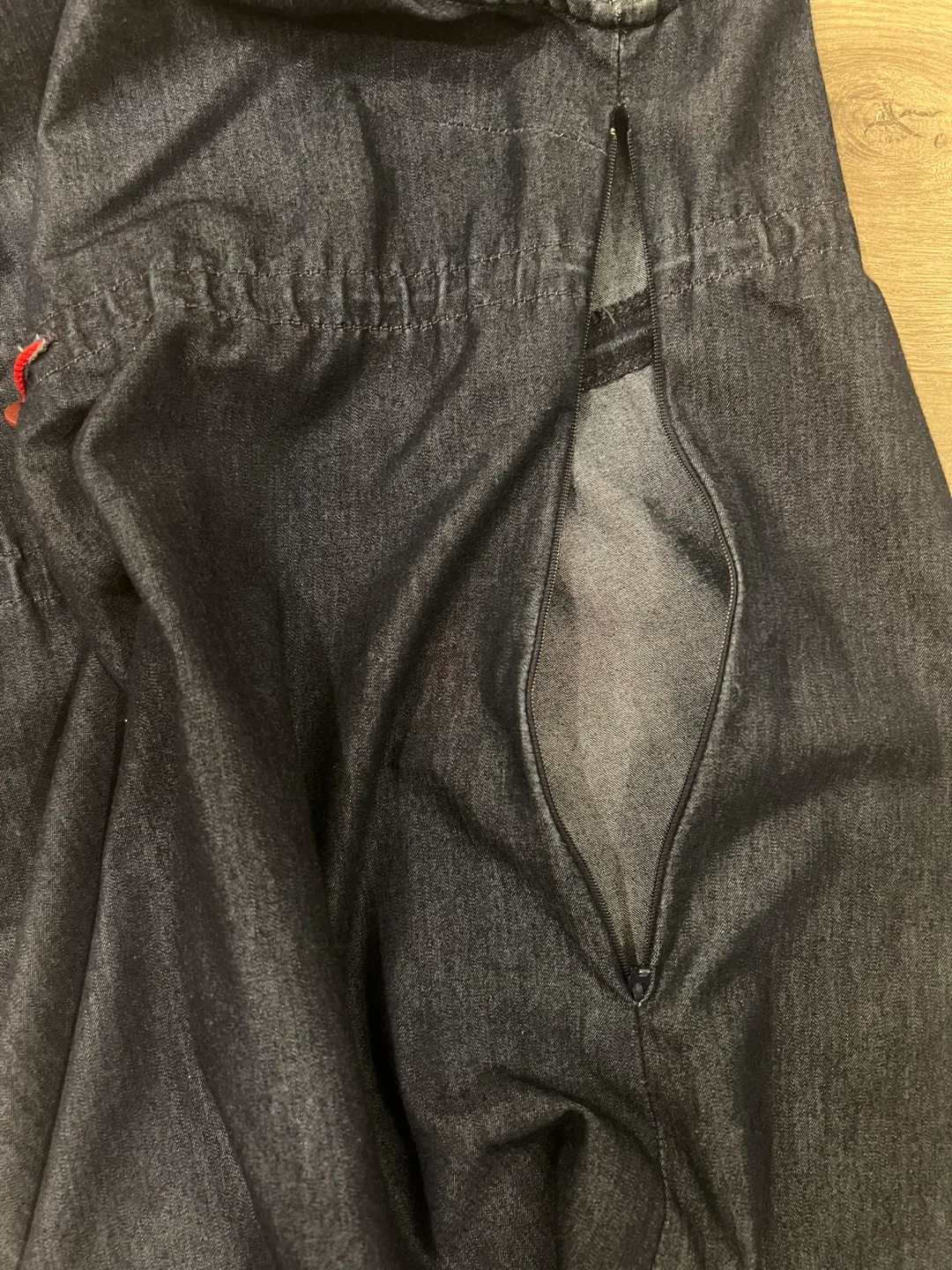 Miss Sixty Denim Maxi Dress Sz Small image indicator(10)