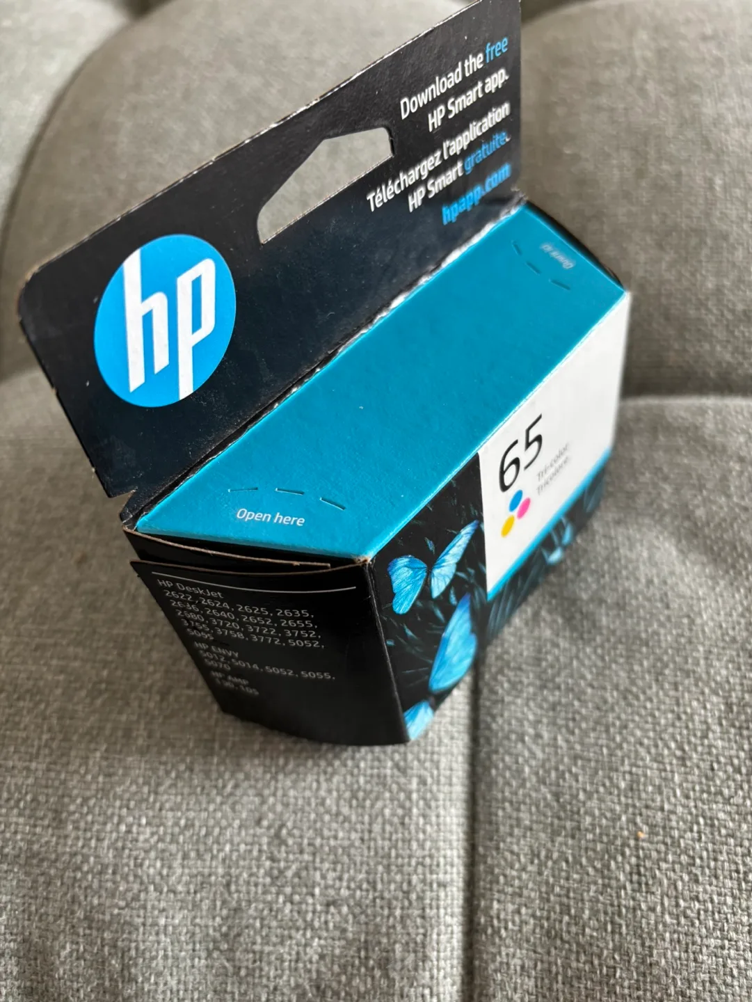 HP 65 Tri-color Ink Cartridge image indicator(3)
