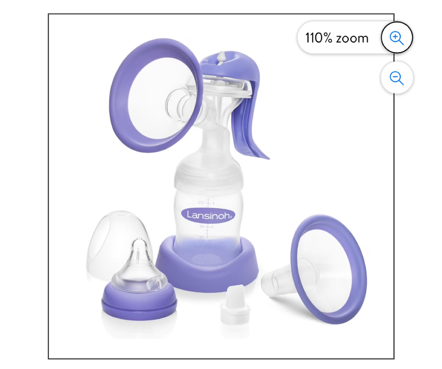 Lansinoh Manual Breast Pump - photo 3