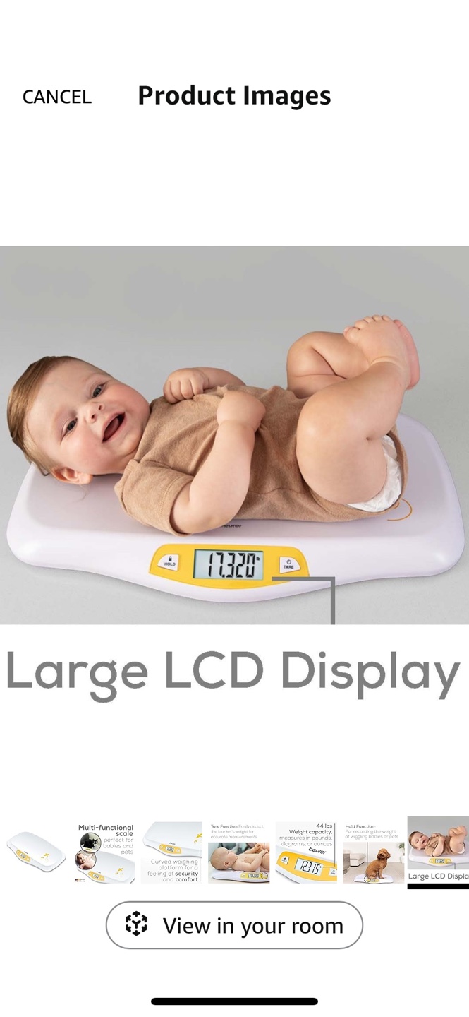 Beurer Baby Scale - Gently Used - photo 3