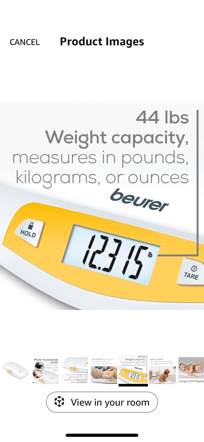 Beurer Baby Scale - Gently Used - photo 2