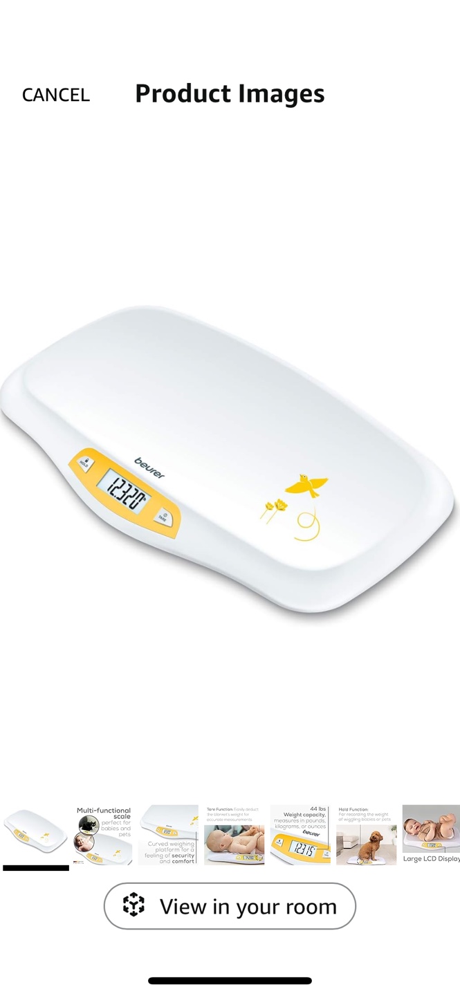 Beurer Baby Scale - Gently Used