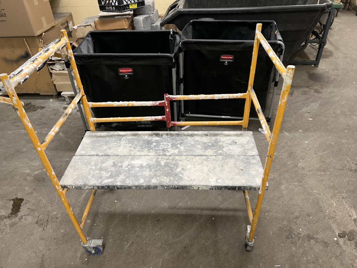 Used small Yellow Scaffolding