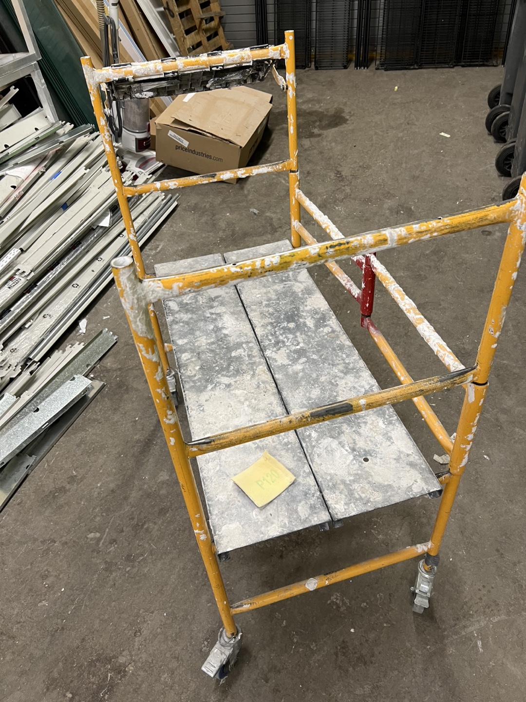 Used small Yellow Scaffolding - photo 2