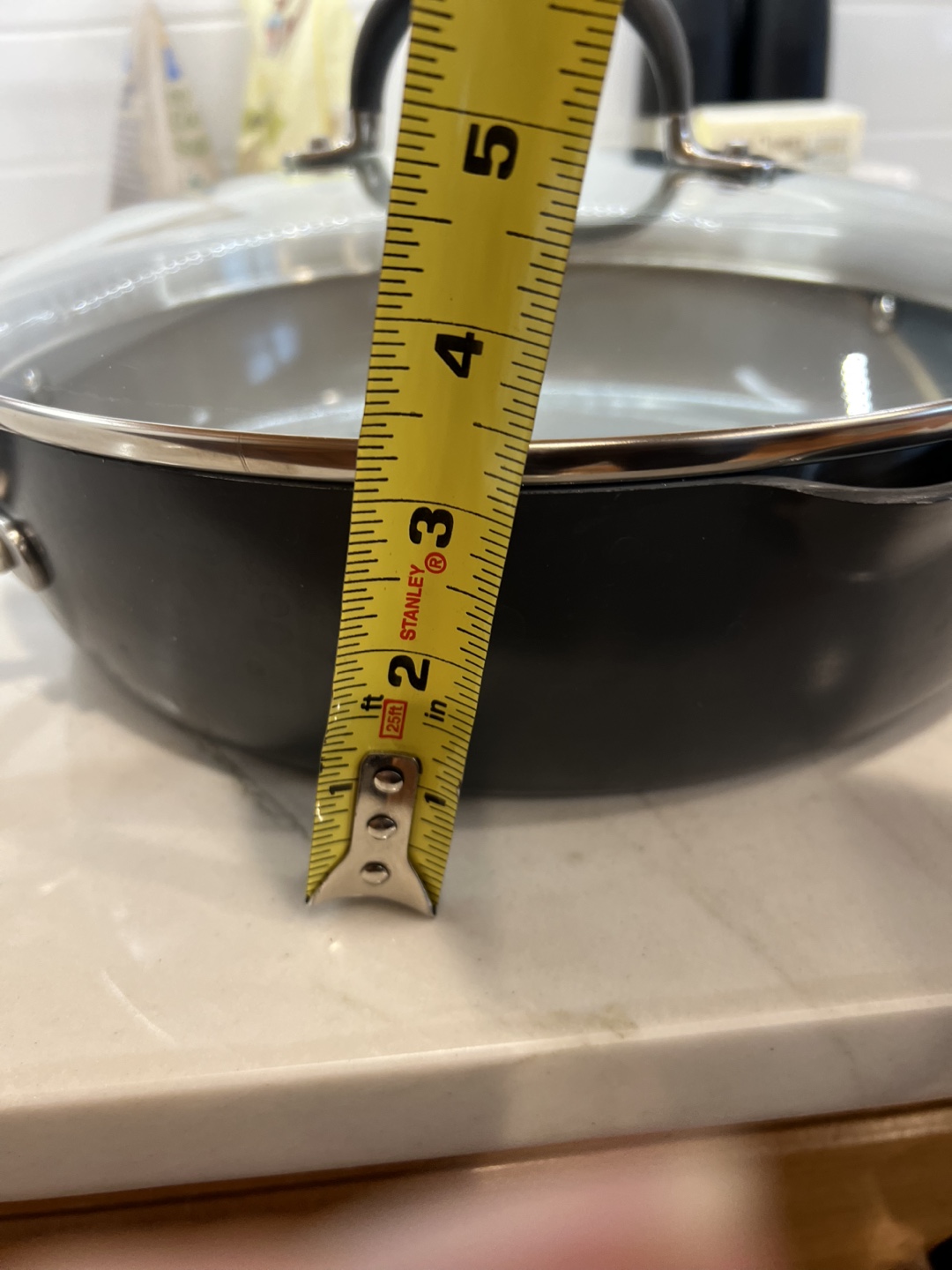 12 inch Ceramic Nonstick Skillet with Lid - photo 5