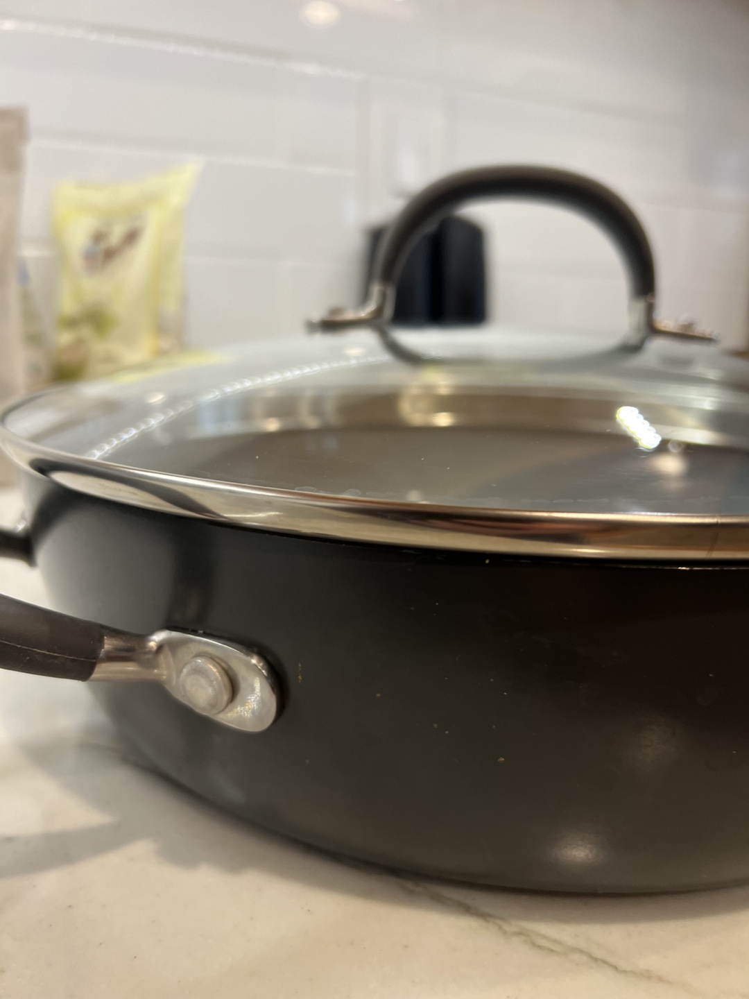 12 inch Ceramic Nonstick Skillet with Lid - photo 3