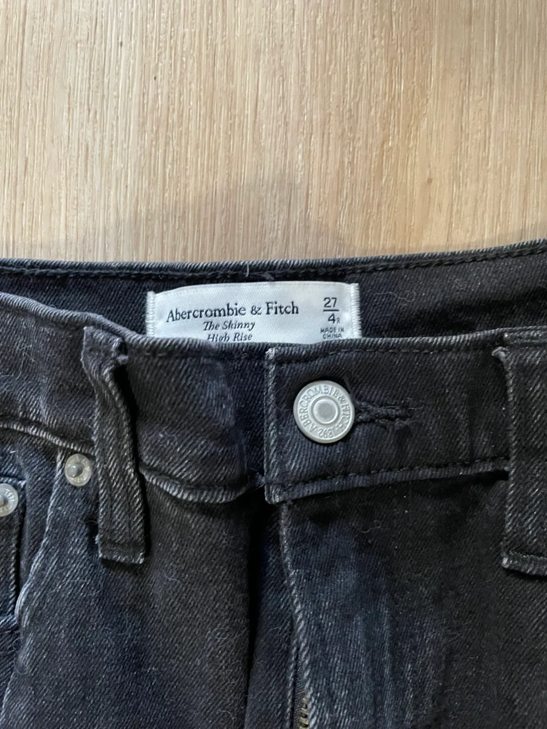 Abercrombie & Fitch Split Hem Jeans image indicator(3)
