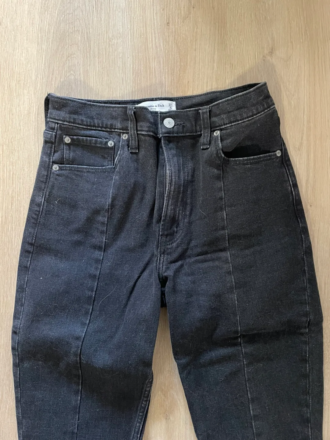 Abercrombie & Fitch Split Hem Jeans image indicator(2)