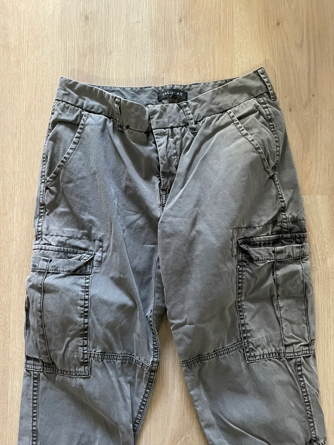 Talula Grey Cargo Pants image indicator(2)