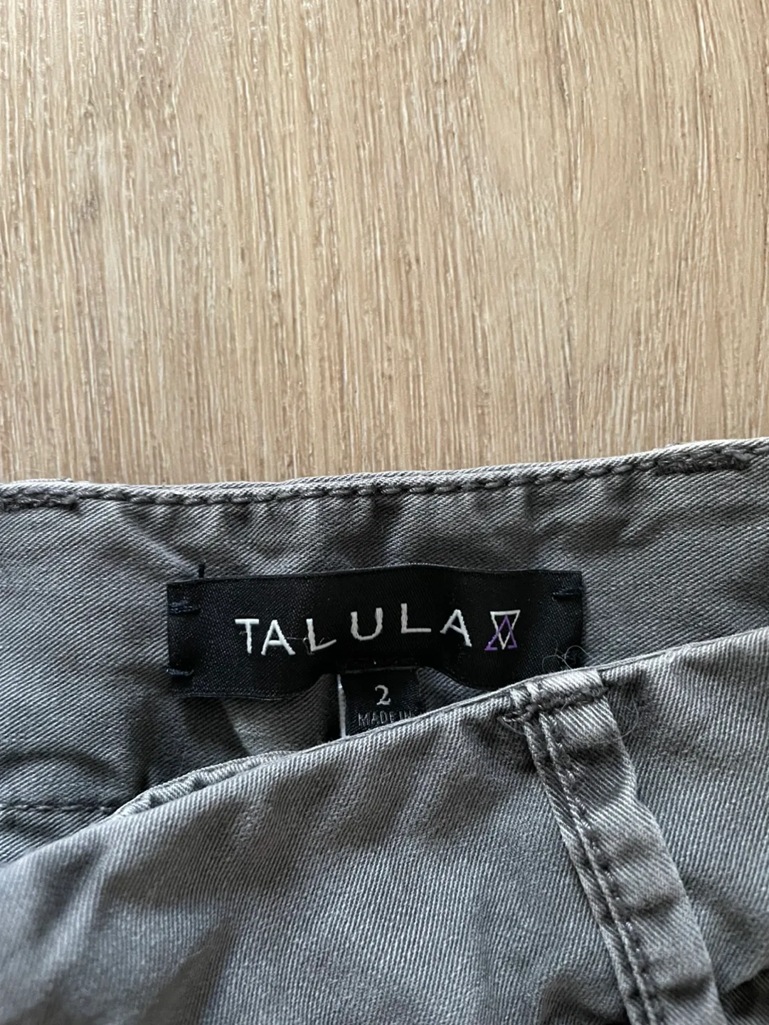 Talula Grey Cargo Pants image indicator(3)