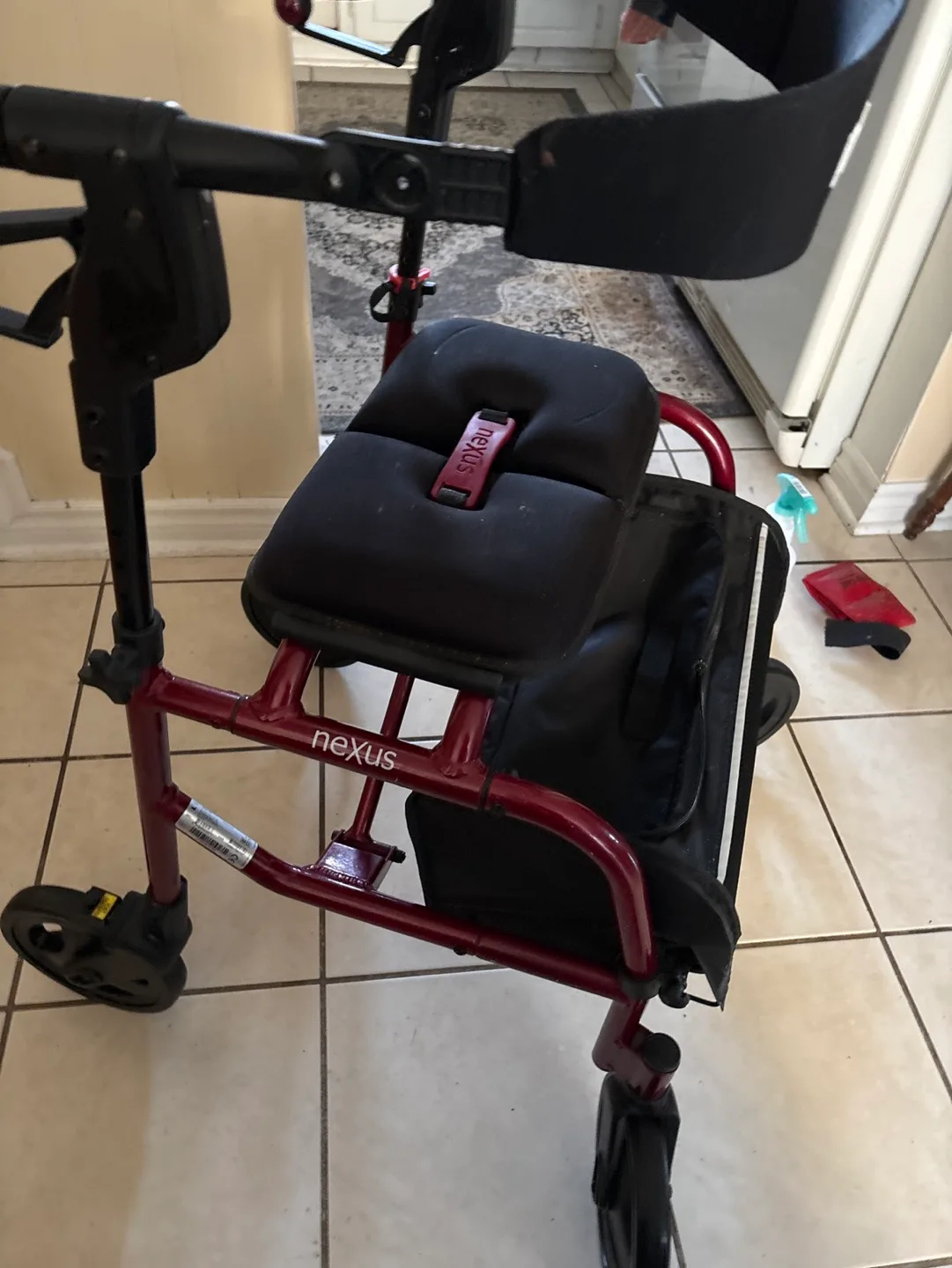 Nexus Rollator Walker with Seat and Basket image indicator(2)
