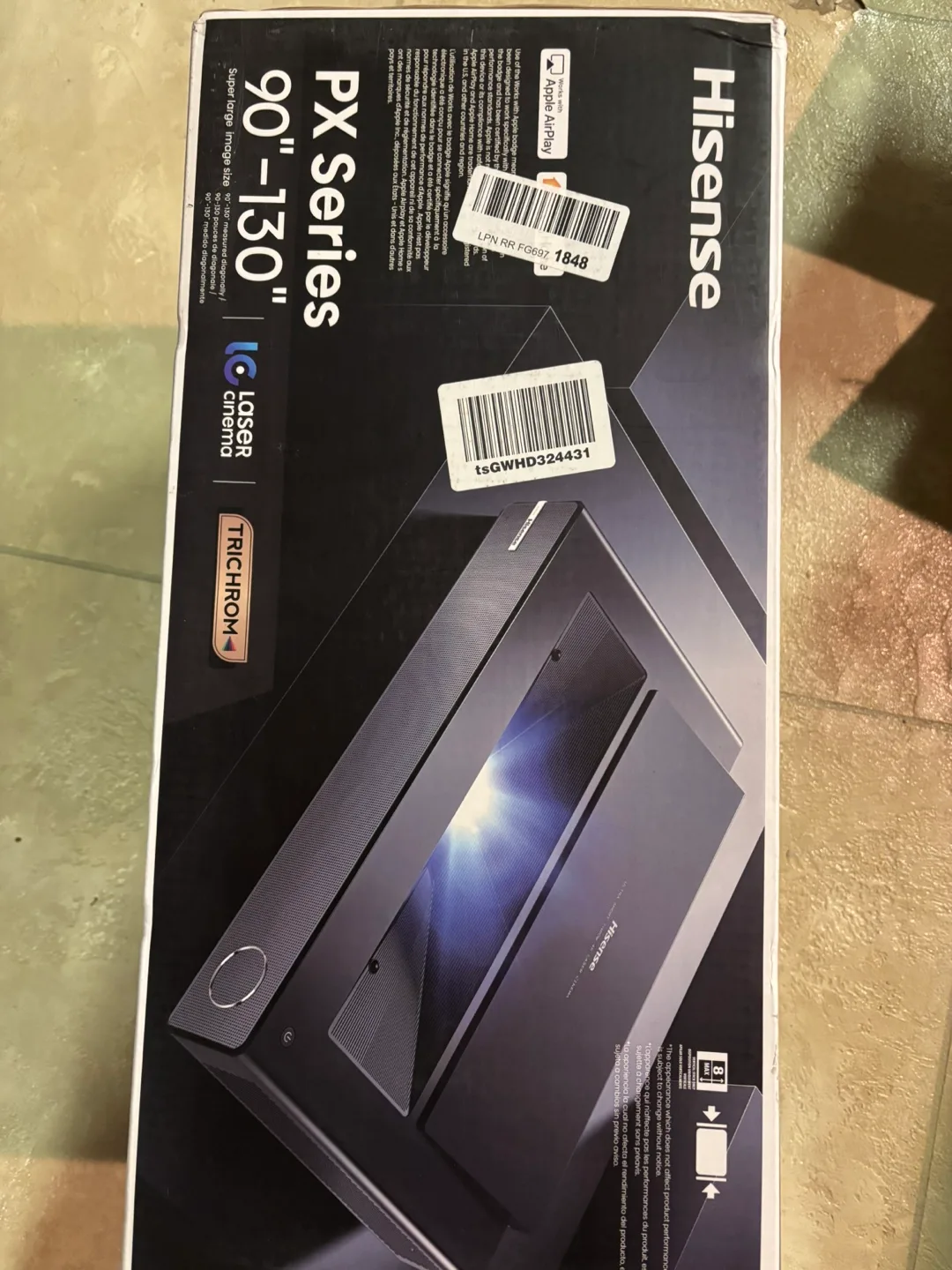 Hisense PX1-PRO 90-130" Laser Cinema Projector image indicator(2)