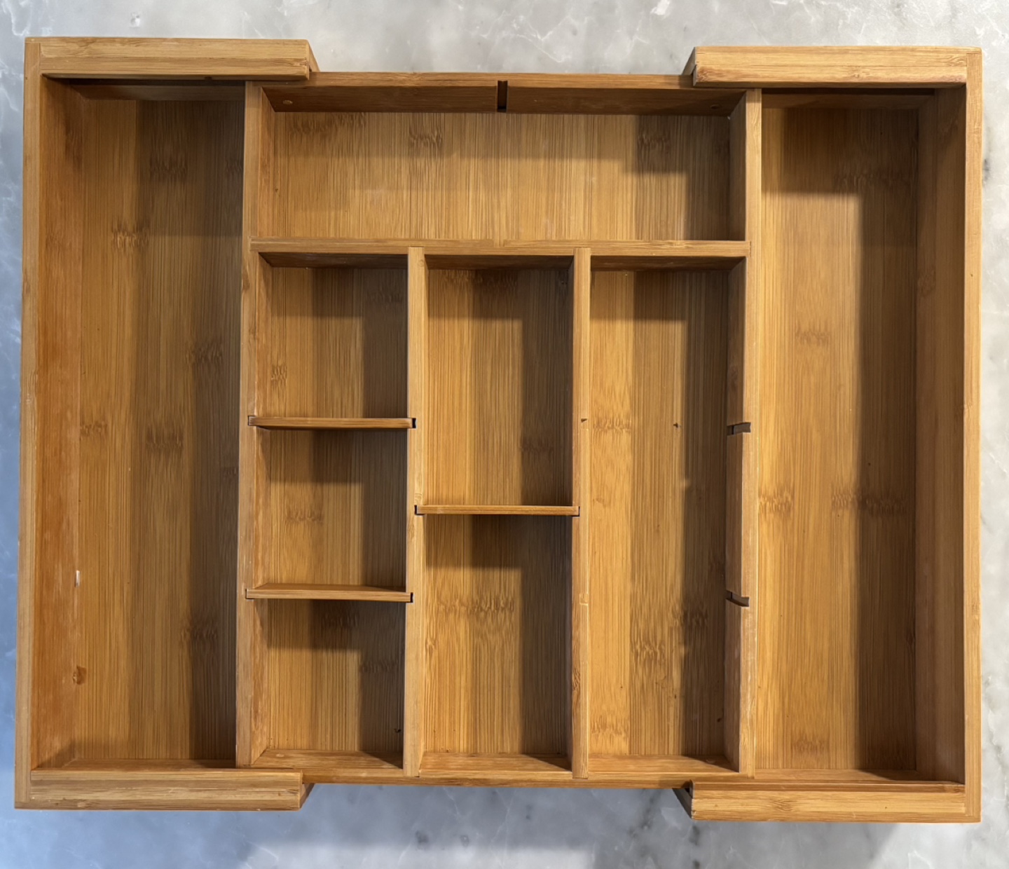 Bamboo Drawer Organizer with Dividers(expandable) - photo 3