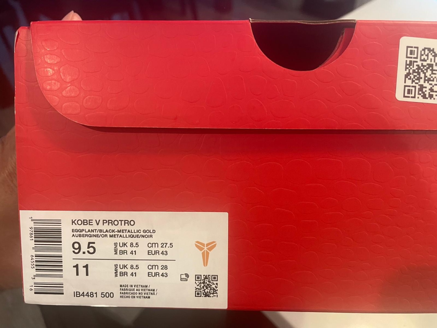 Nike Kobe Protro 5 - Eggplant “Year of the Mamba” - photo 3