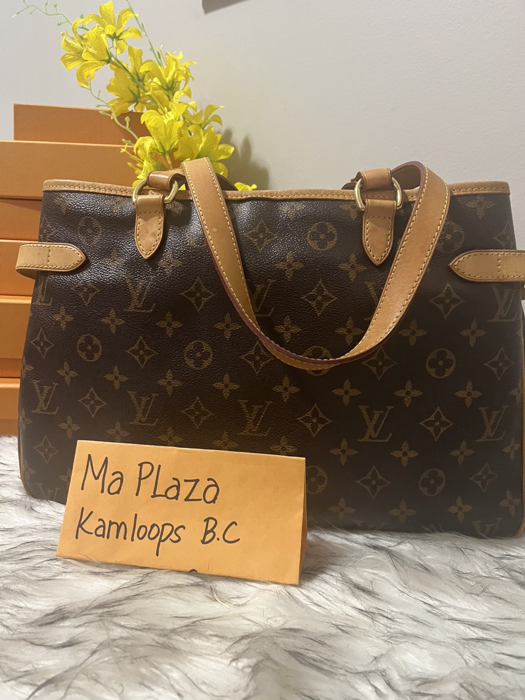 Louis Vuitton Monogram Batignolles Tote Bag