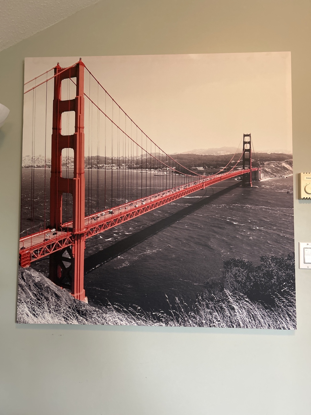Large Golden Gate Bridge Canvas Print