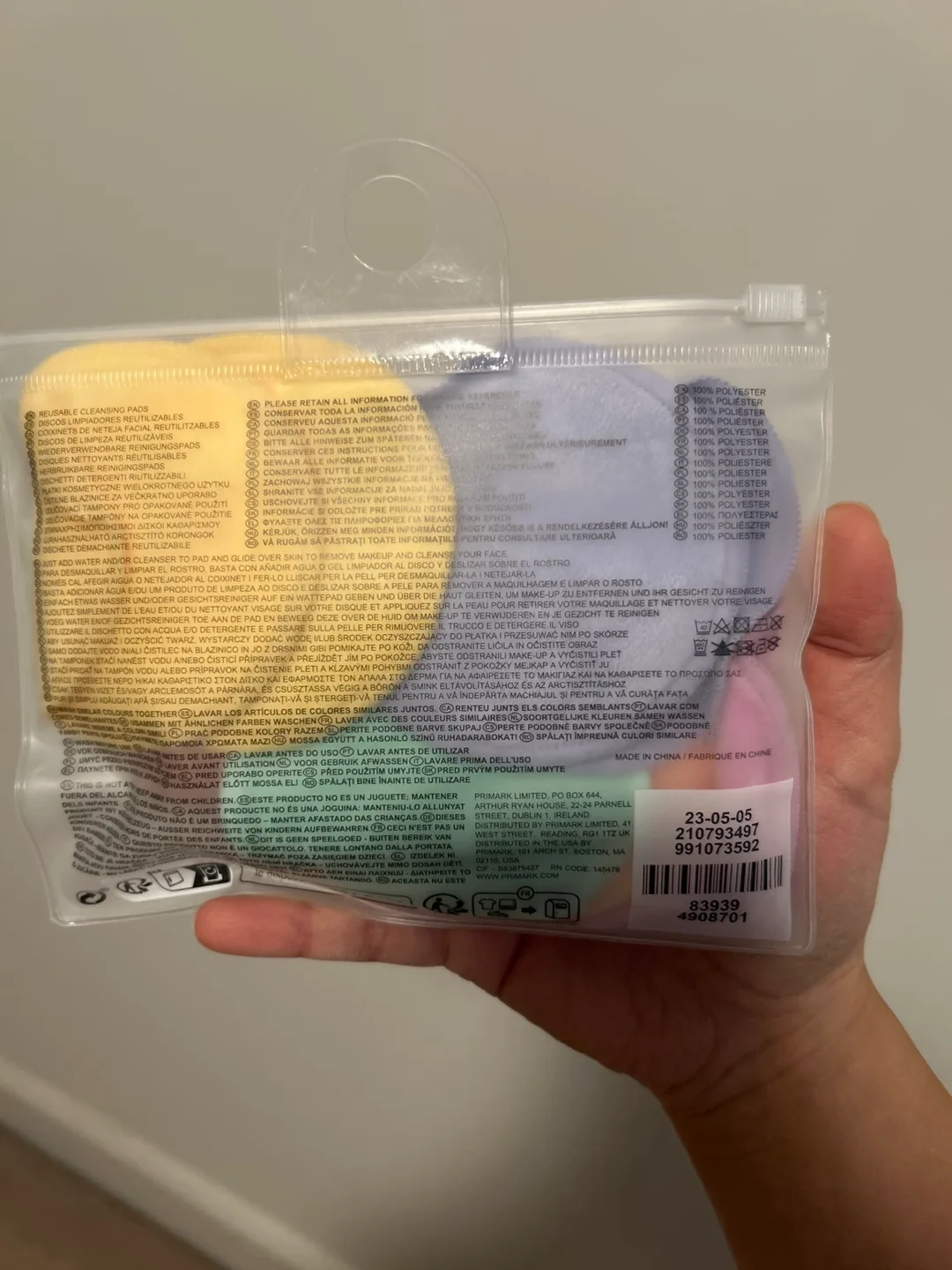 9 Reusable Cleansing Pads - Primark image indicator(2)