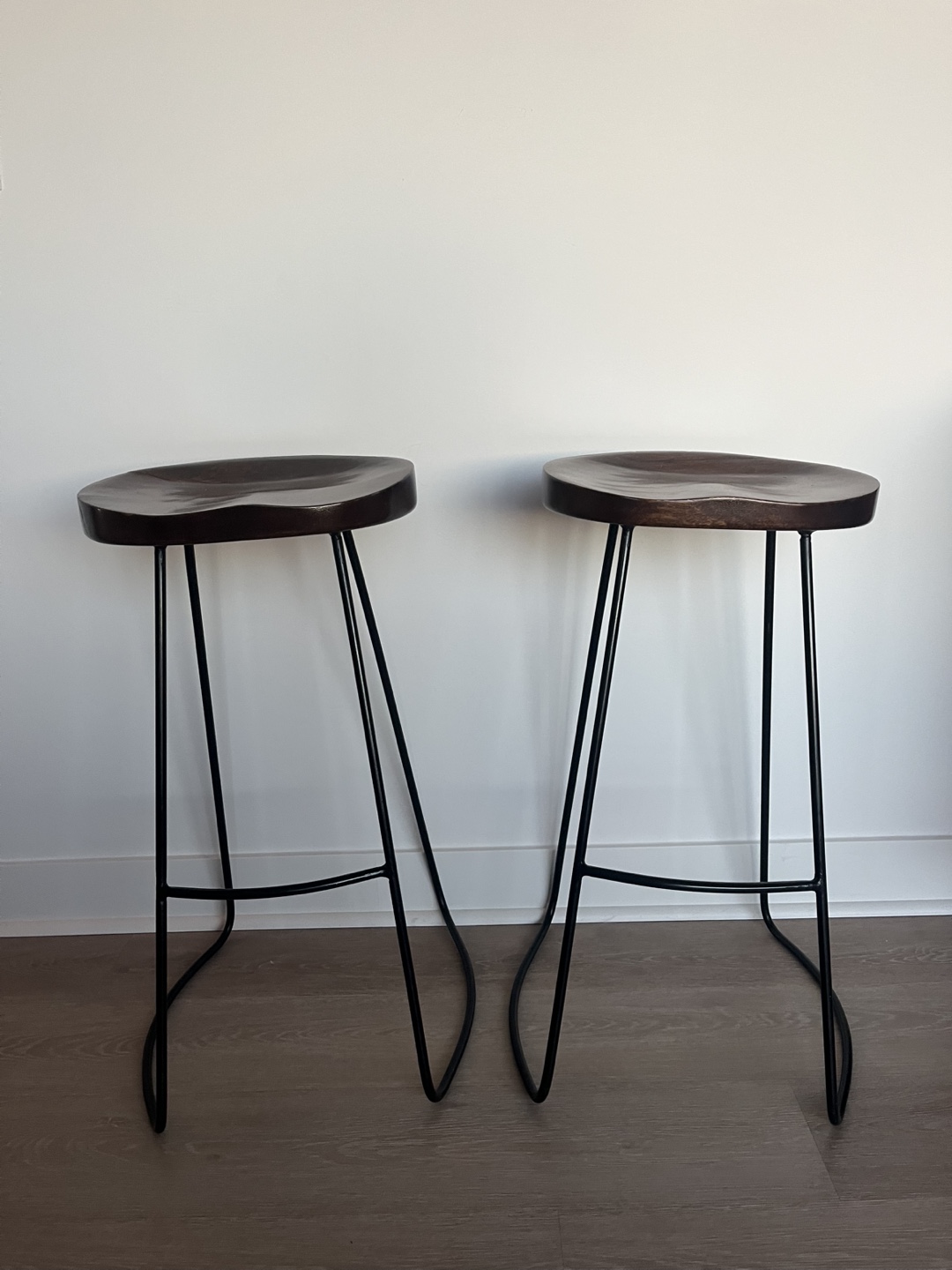 Pair of Mid-Century Modern Bar Stools
