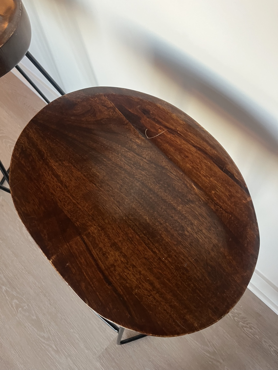 Pair of Mid-Century Modern Bar Stools - photo 3