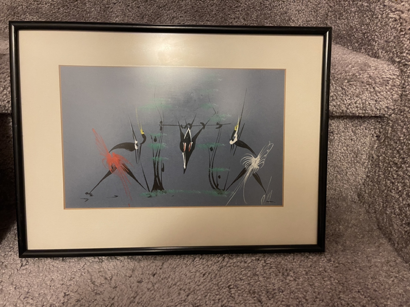 Set of Four Framed African-Inspired Prints - photo 4