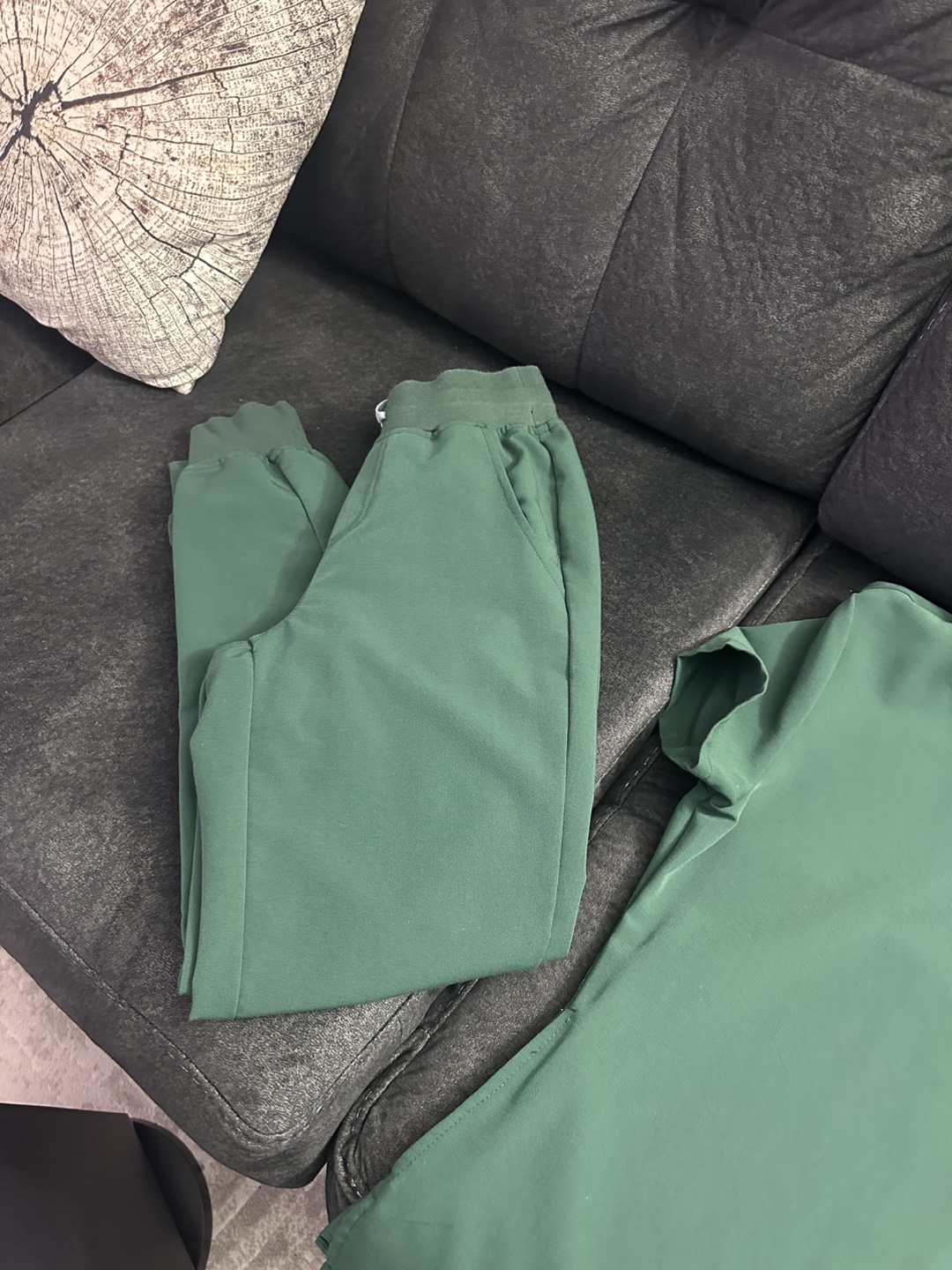 Women's Scrubs Set - Size CSmall - Dark Green - photo 2