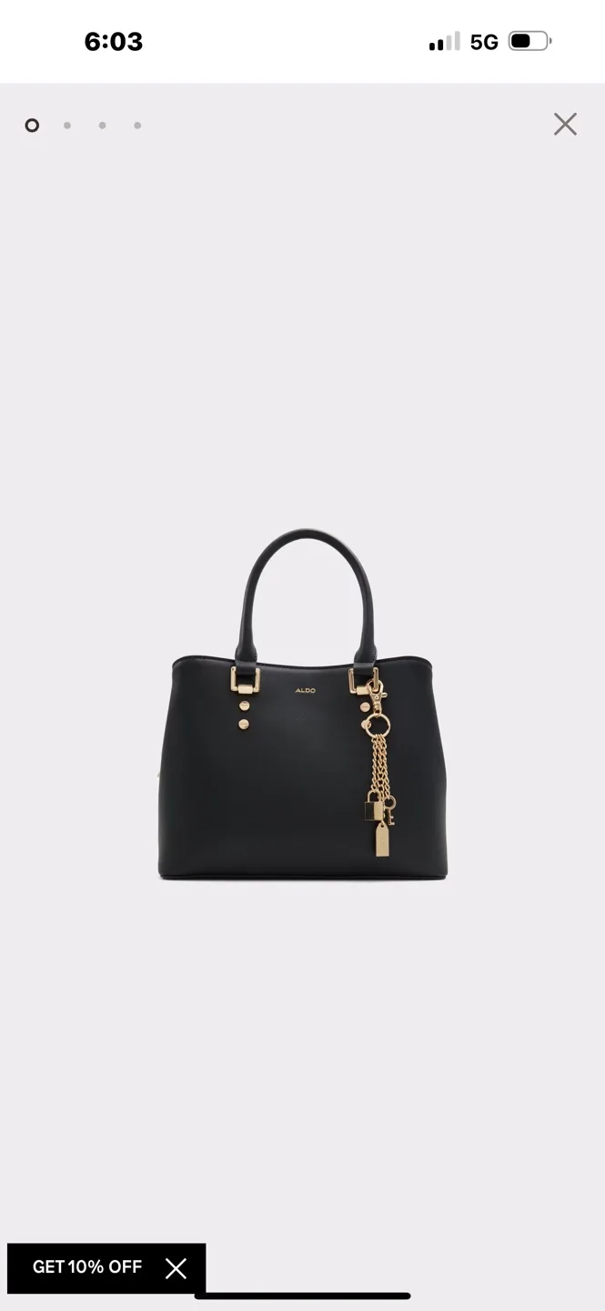 ALDO Black Handbag thumbnail