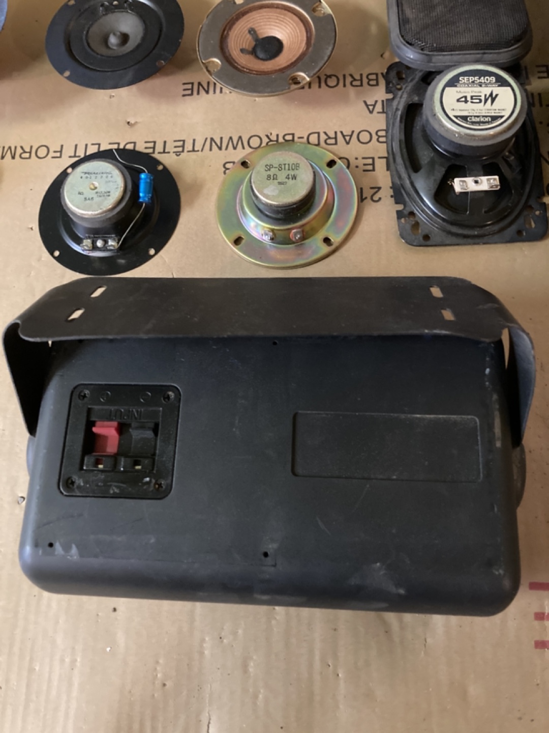 Assorted Lot of Vintage Speakers and Components - photo 2