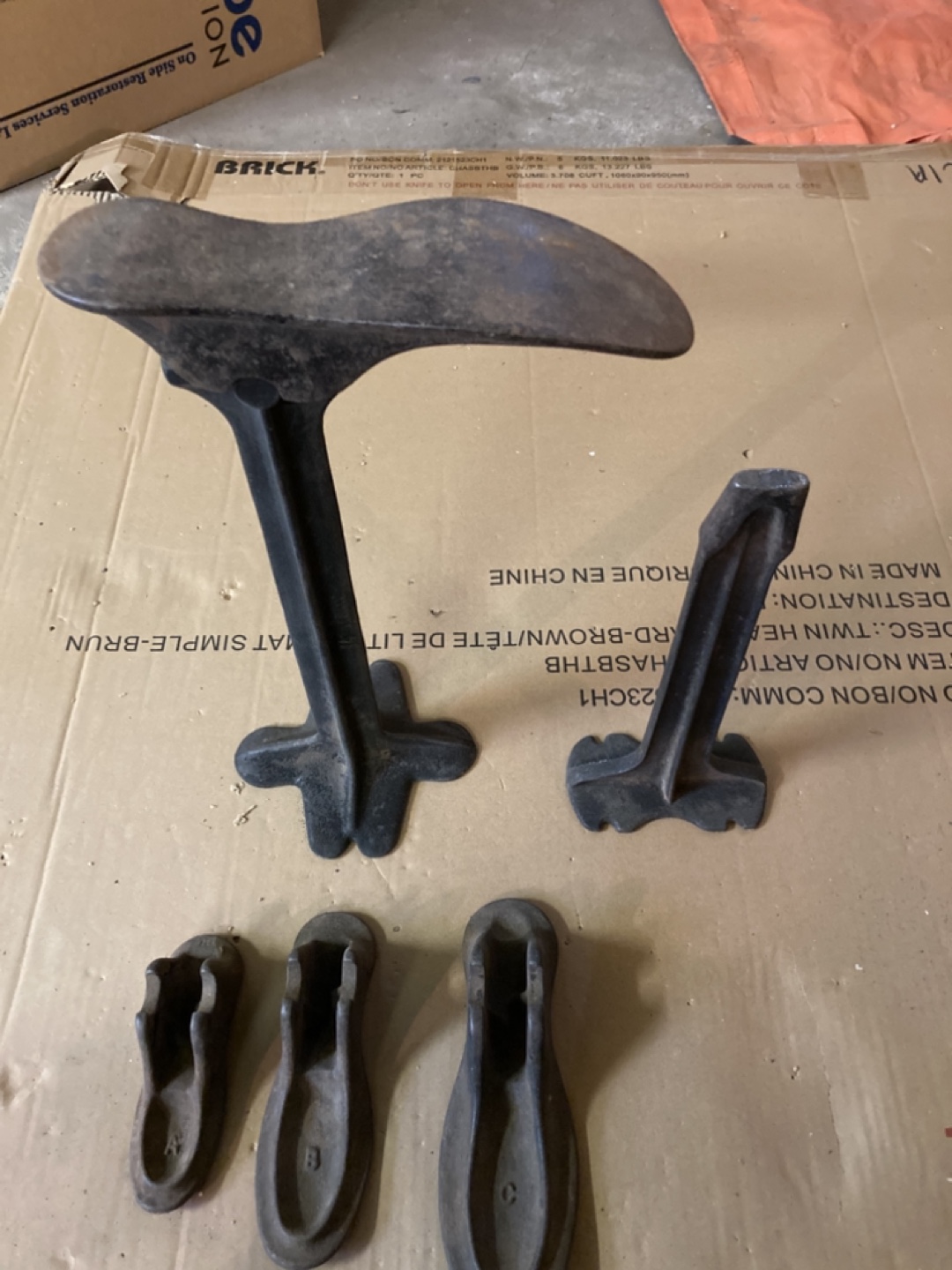 Antique Shoemaker's Lasts and Stands - photo 2