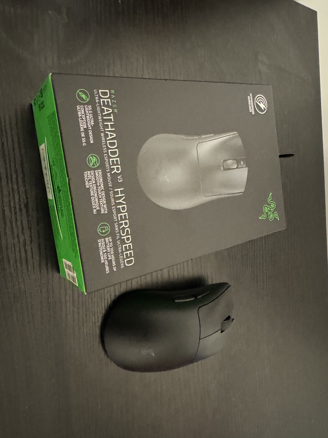 Razer DeathAdder V3 Pro Hyperspeed Wireless Gaming Mouse - Black