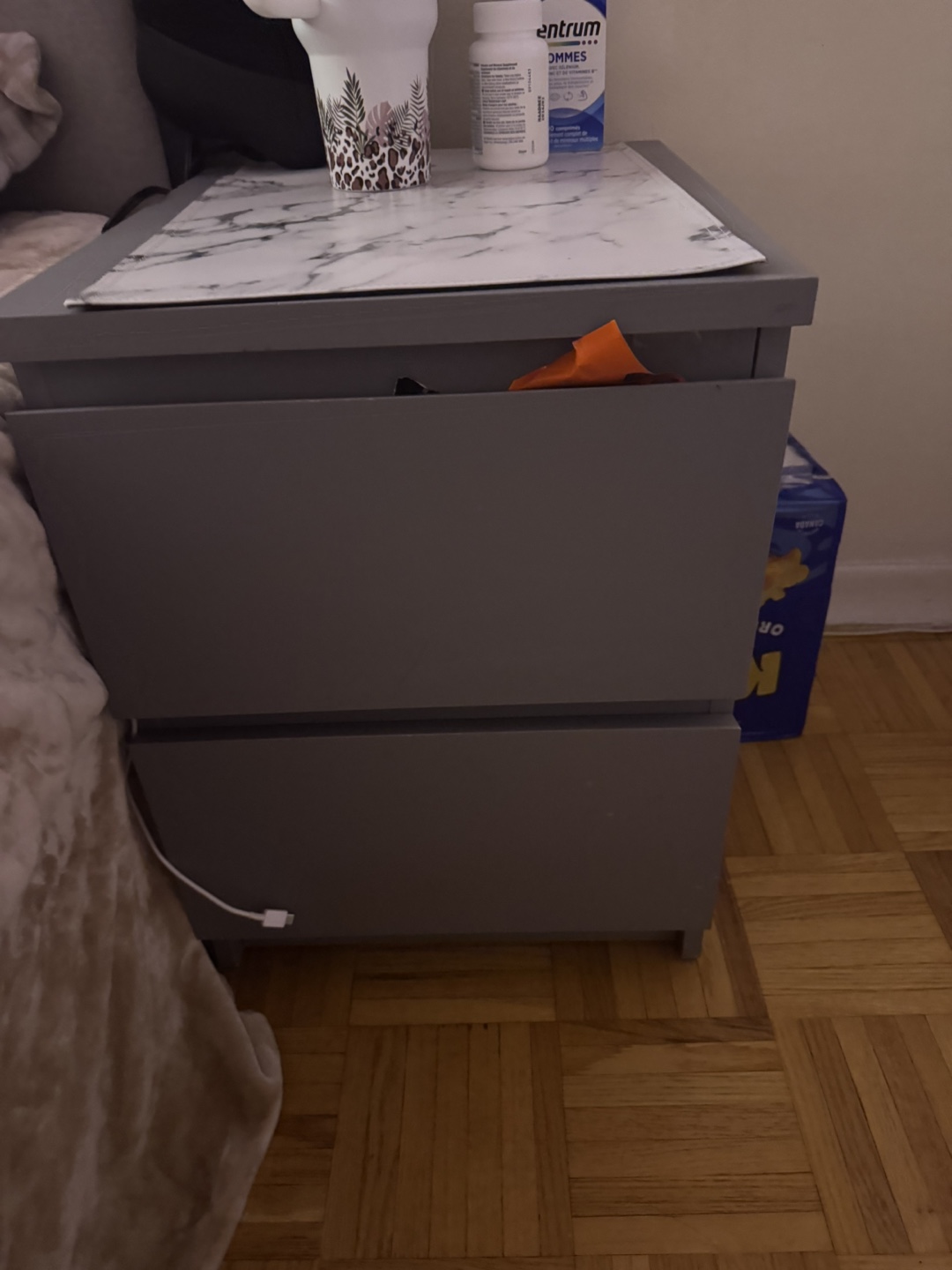 IKEA MALM Two-Drawer Nightstand