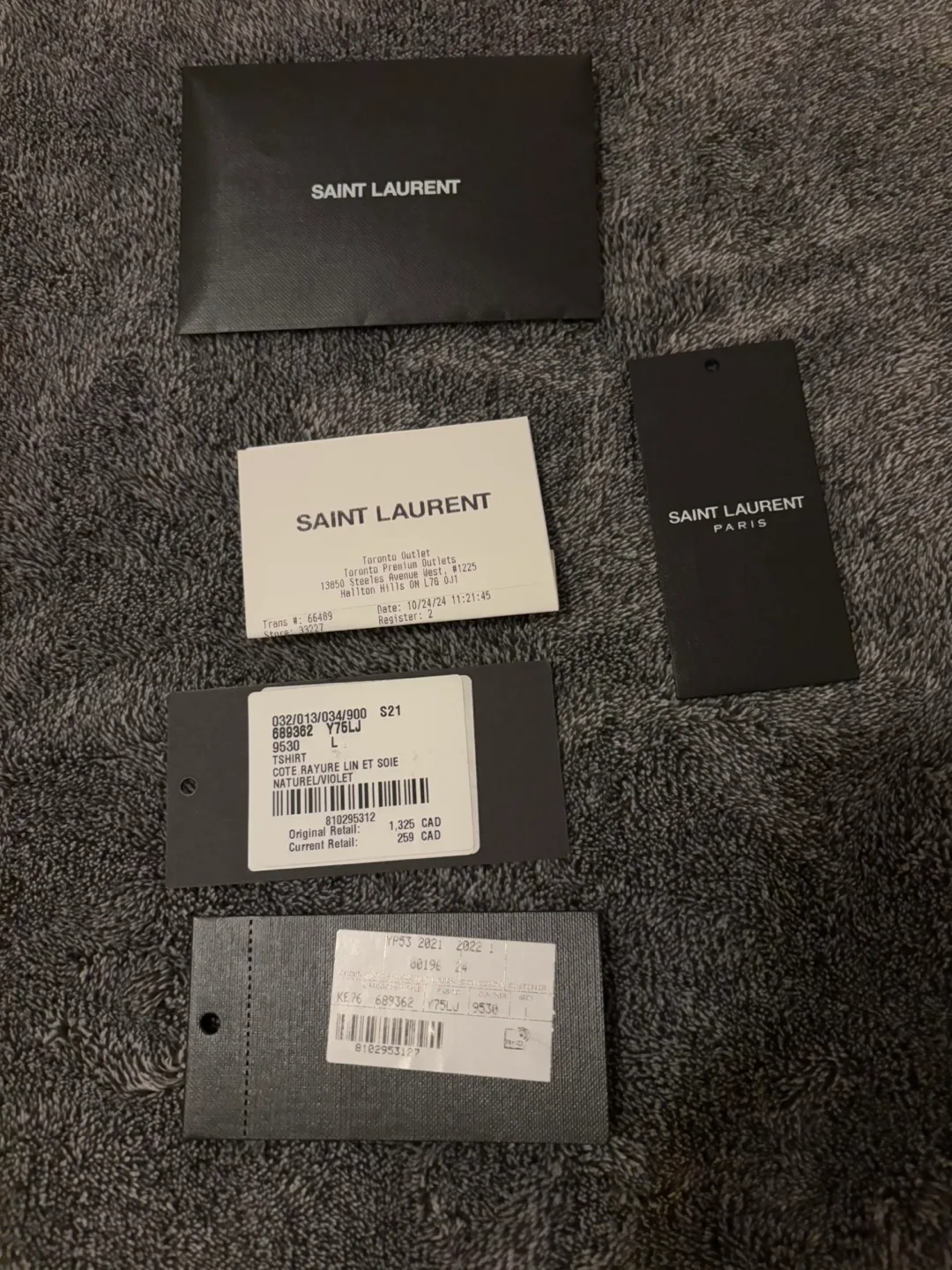 Saint Laurent Longsleeve image indicator(5)