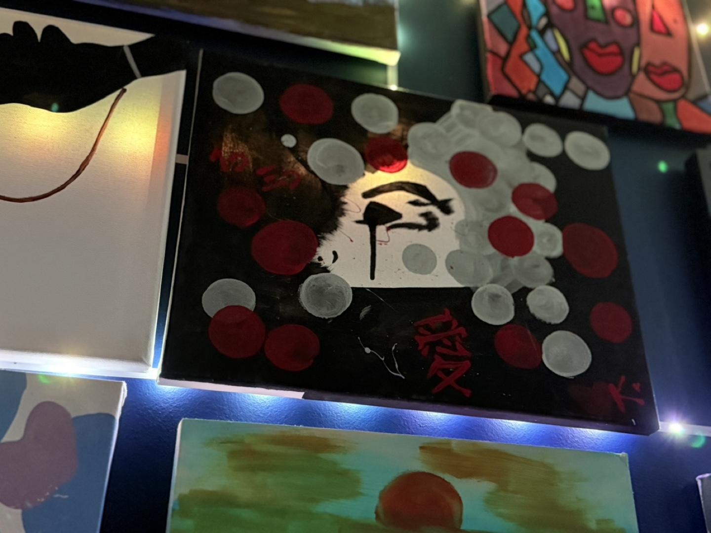 Original Abstract Canvas Painting