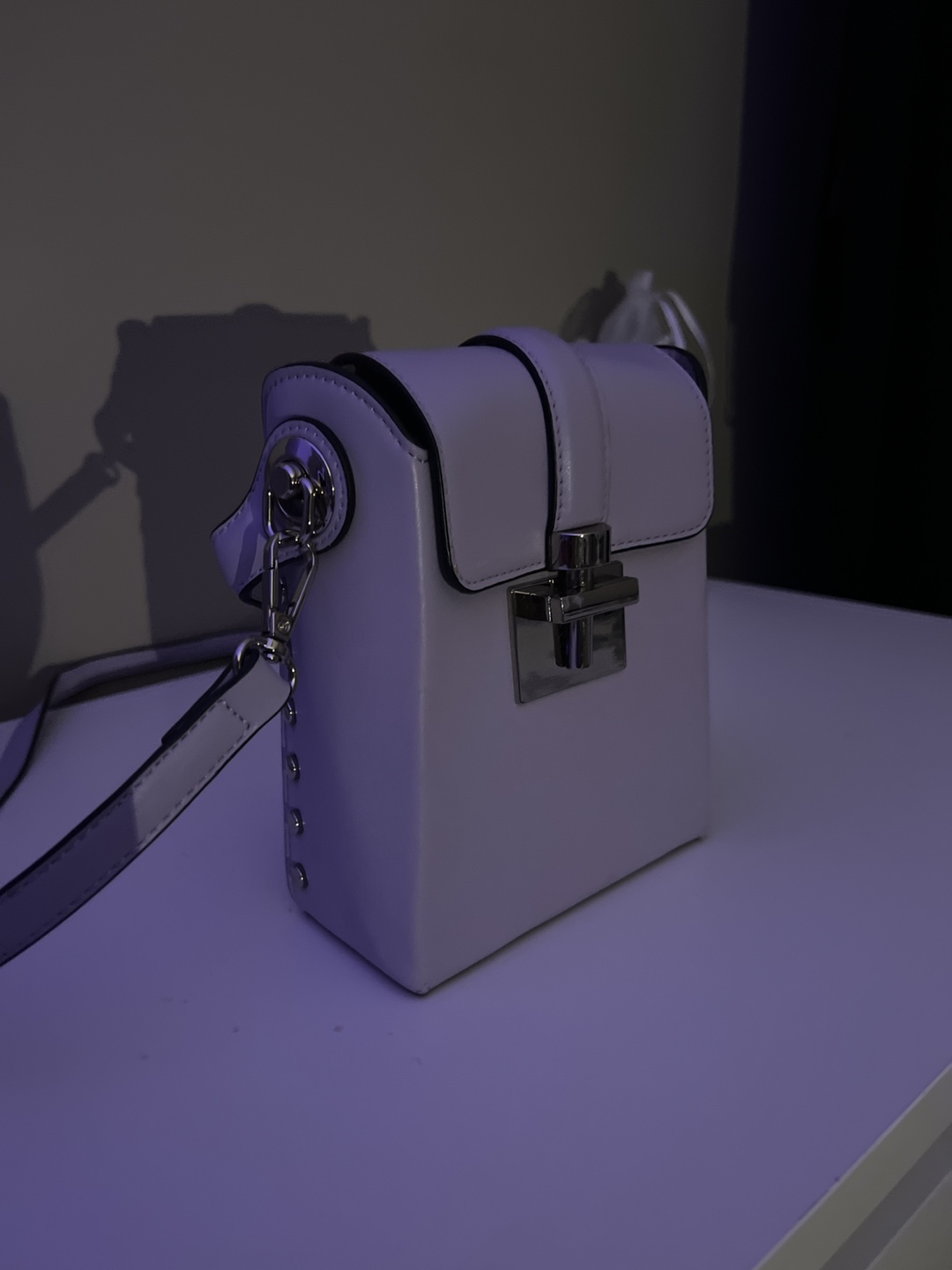 Lilac Lavender Crossbody Bag