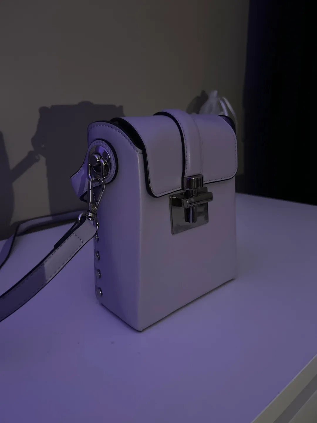 Lilac Lavender Crossbody Bag