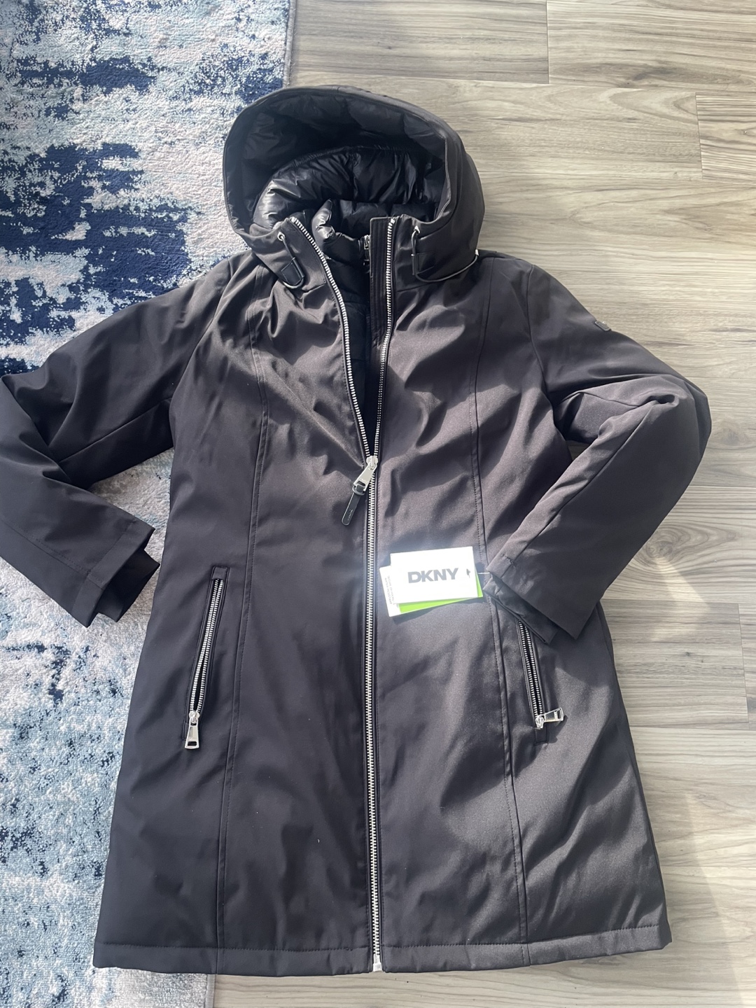 Women's Black Softshell Jacket with Inner Vest - photo 3